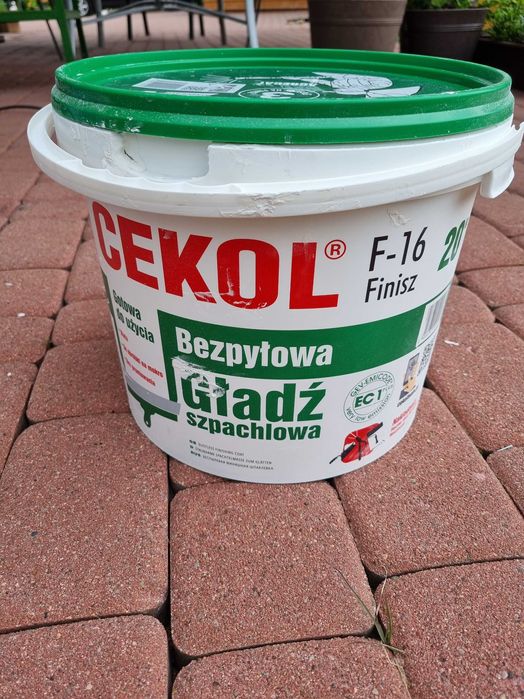 Cekol Gładź bepyłowa gotowa F-16 20kg