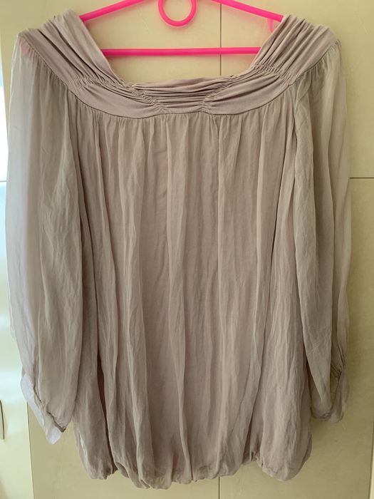 Брендовая блузка НАТУРШЕЛК Phase Eight Италия Беременным 100%шелк р.ХL