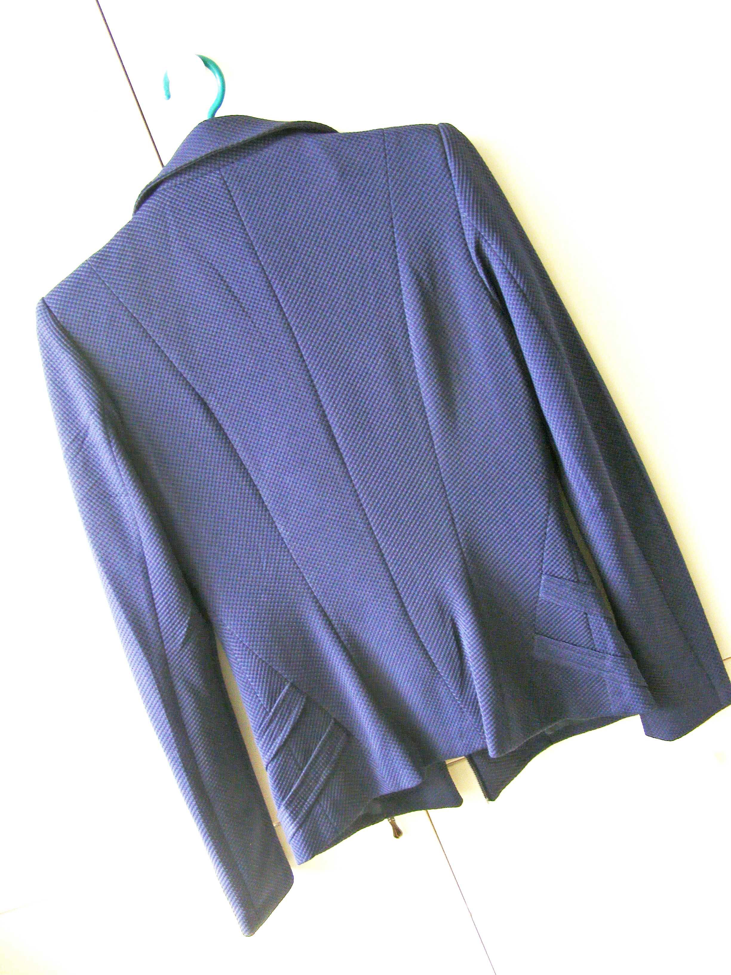 Пиджак жакет косуха Lanmas цвет индиго размер S для школы или в офис