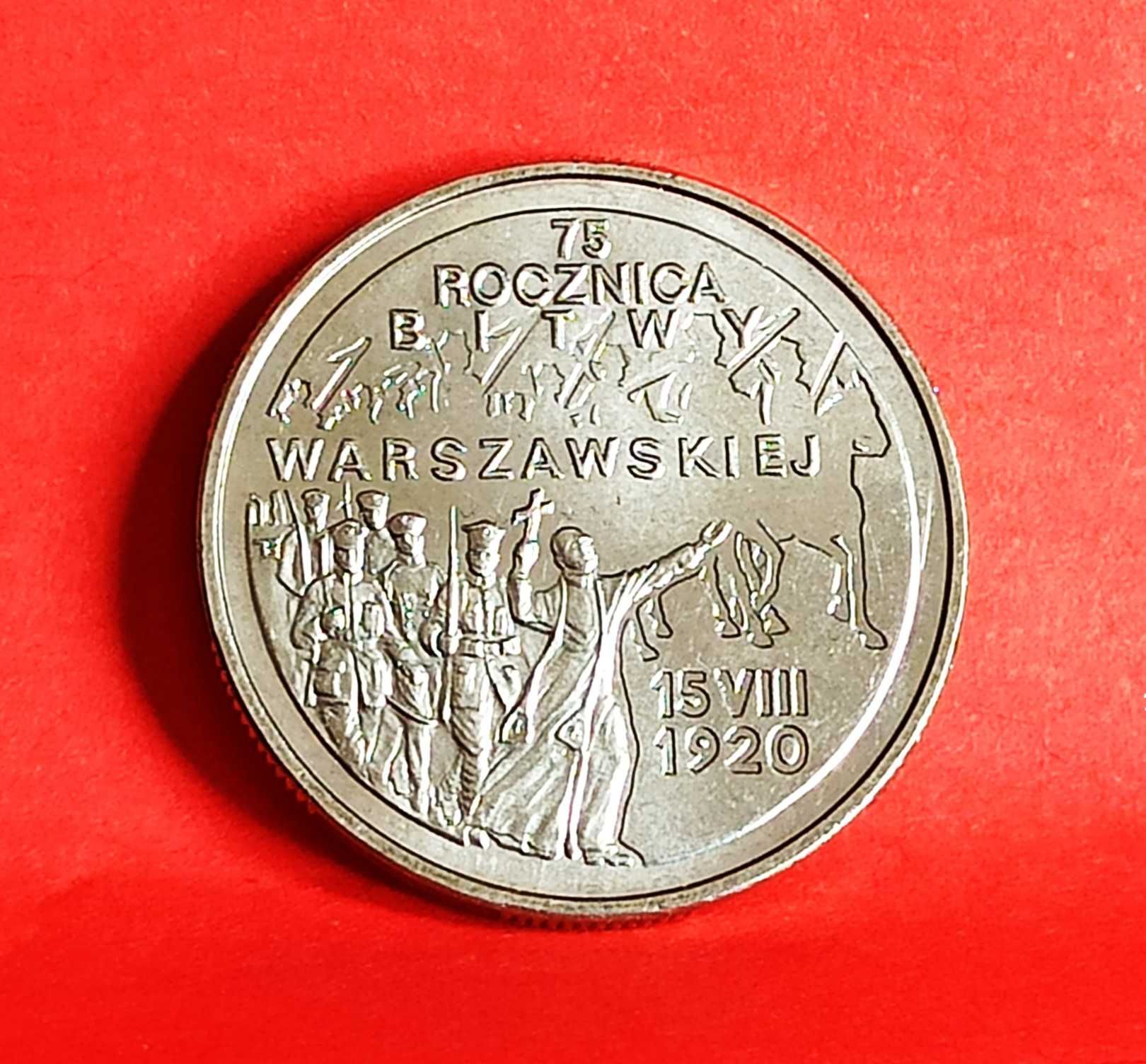 2 zł 1995 r. 75 Rocznica Bitwy Warszawskiej