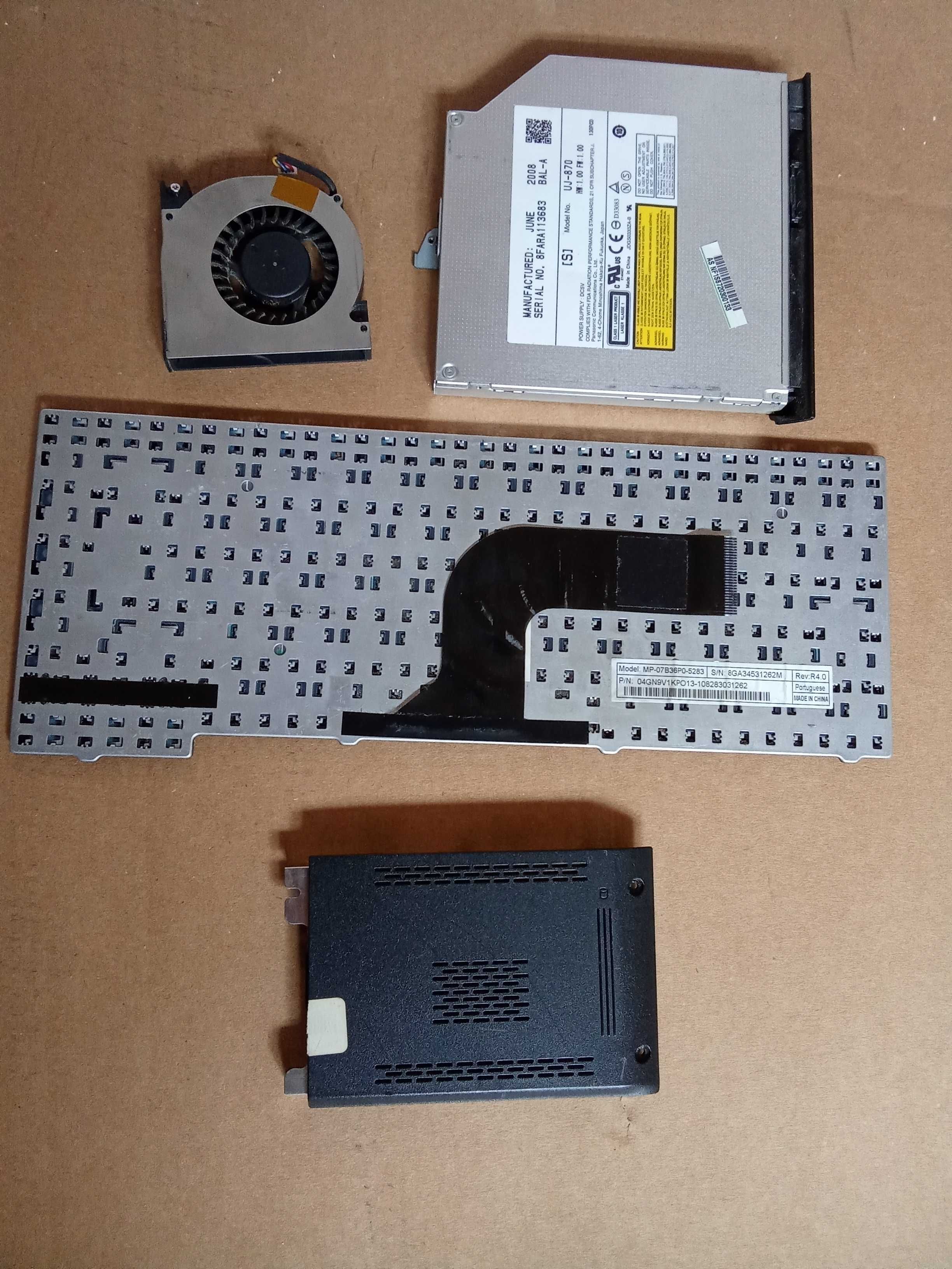 Peças Asus X59s - Usadas