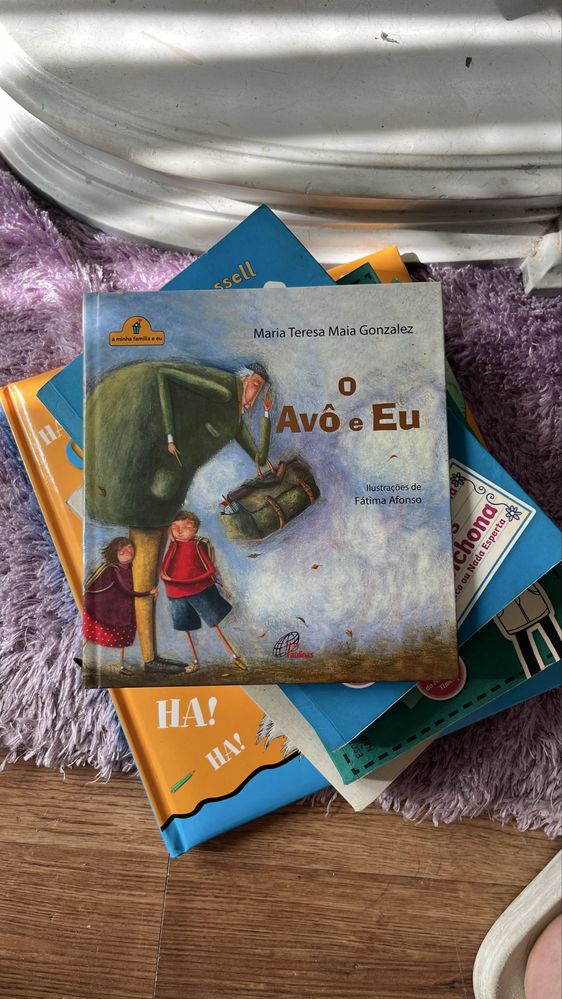 livro o avô e eu