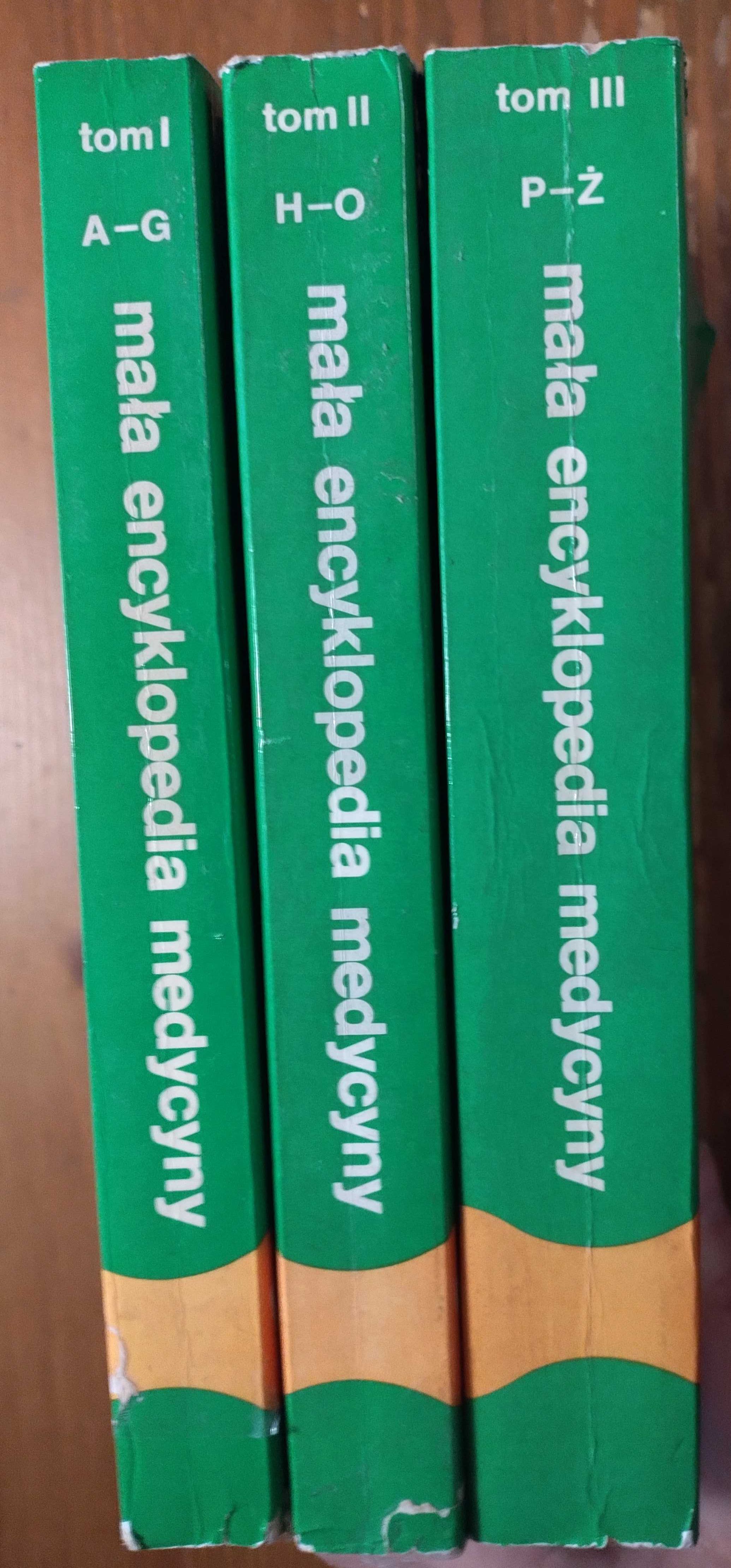 Mała encyklopedia medycyny tom 1,2,3