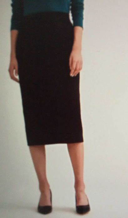 Massimo Dutti ołówkowa spódnica z dzianiny rozmiar S/M