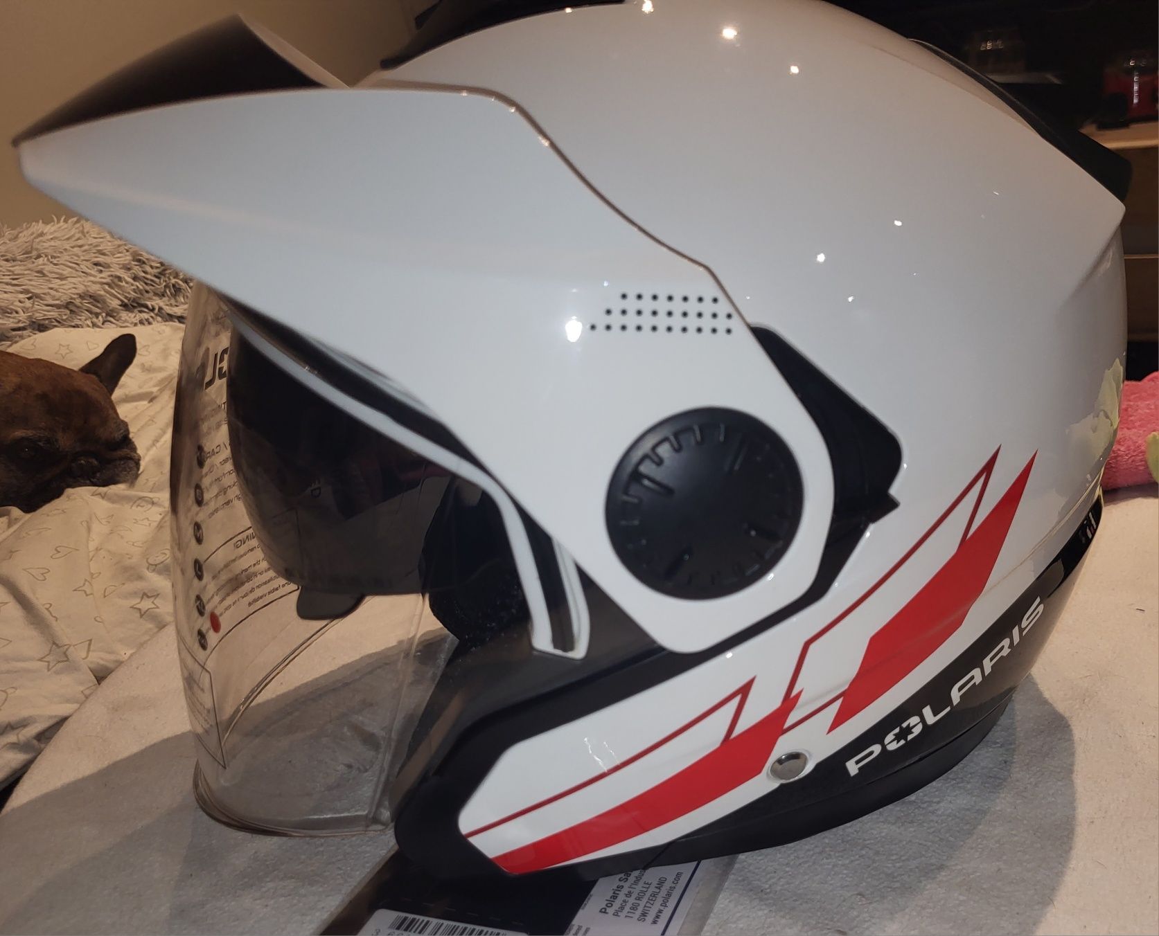 Polaris NOWY kask XL 60cm okazja cenowa 50% ceny nowego