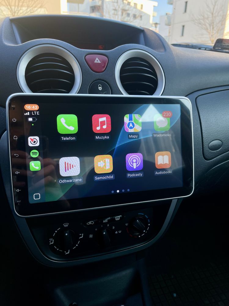 Radio samochodowe 1 DIN 10,2 Cala bezprzewowy Android by Auto/ Carplay