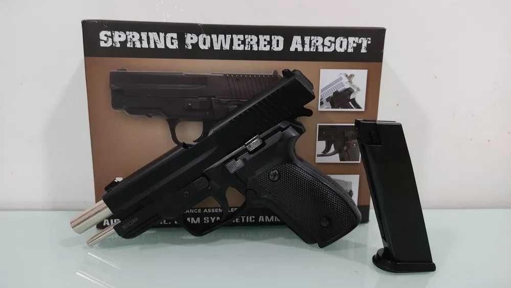 Pistola Airsoft P226 Réplica (NOVA)