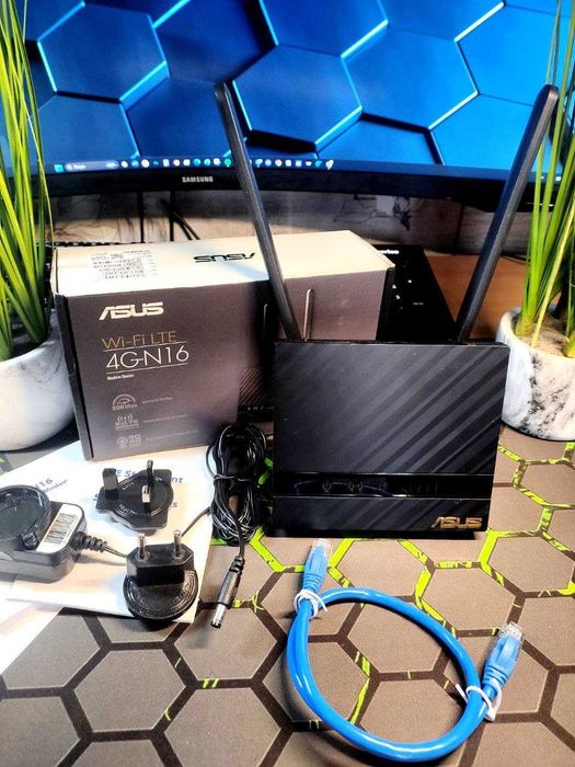 4G/LTE Роутер ASUS 4G-N16 ІДЕАЛ!