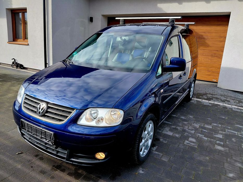 Volkswagen Caddy MAXI Z Niemiec  ! Alu ! Klimatronic !  2.0 CNG 7 OSOBOWY