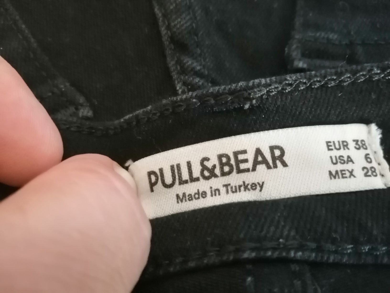 Chapeu preto H&M Novo + Calções ganga preta Pull&Bear