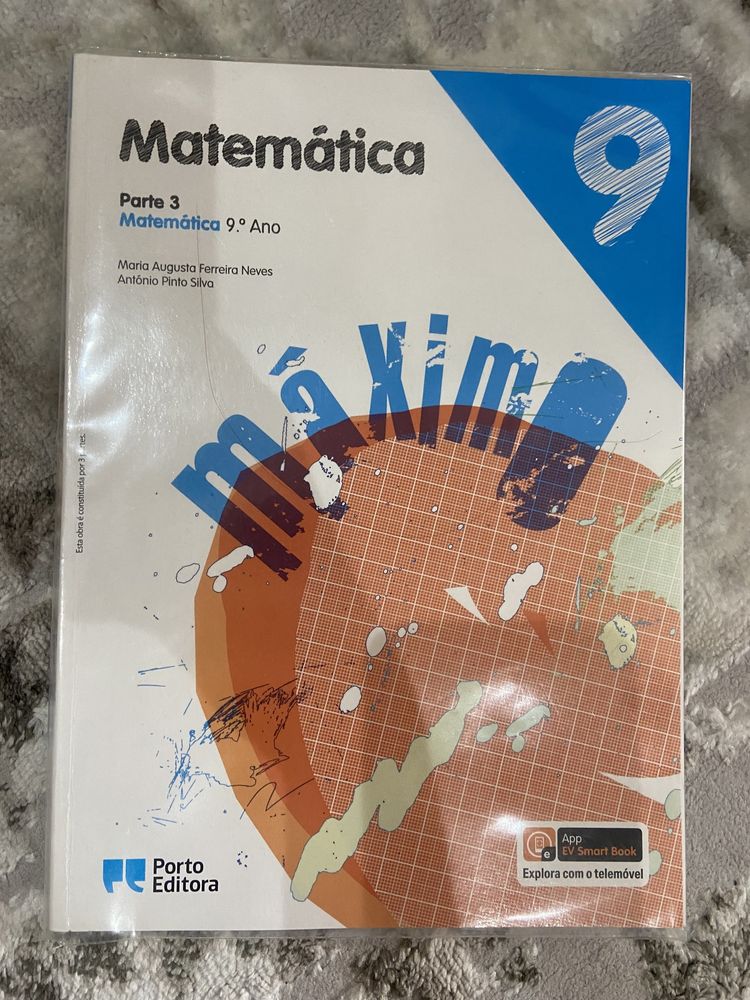 3 manuais Matemática 9° ano