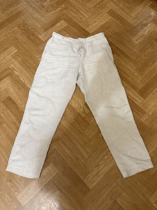 Льняные штаны Zara