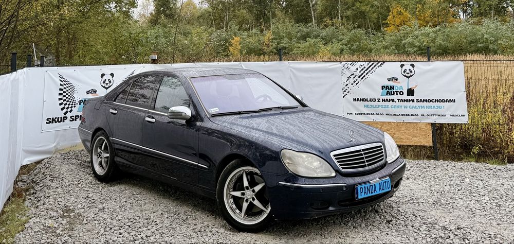 Mercedes-Benz S320 3.2 CDI ~ Automat ~ 2003 ~ Skóry ~ Klima ~ Alu