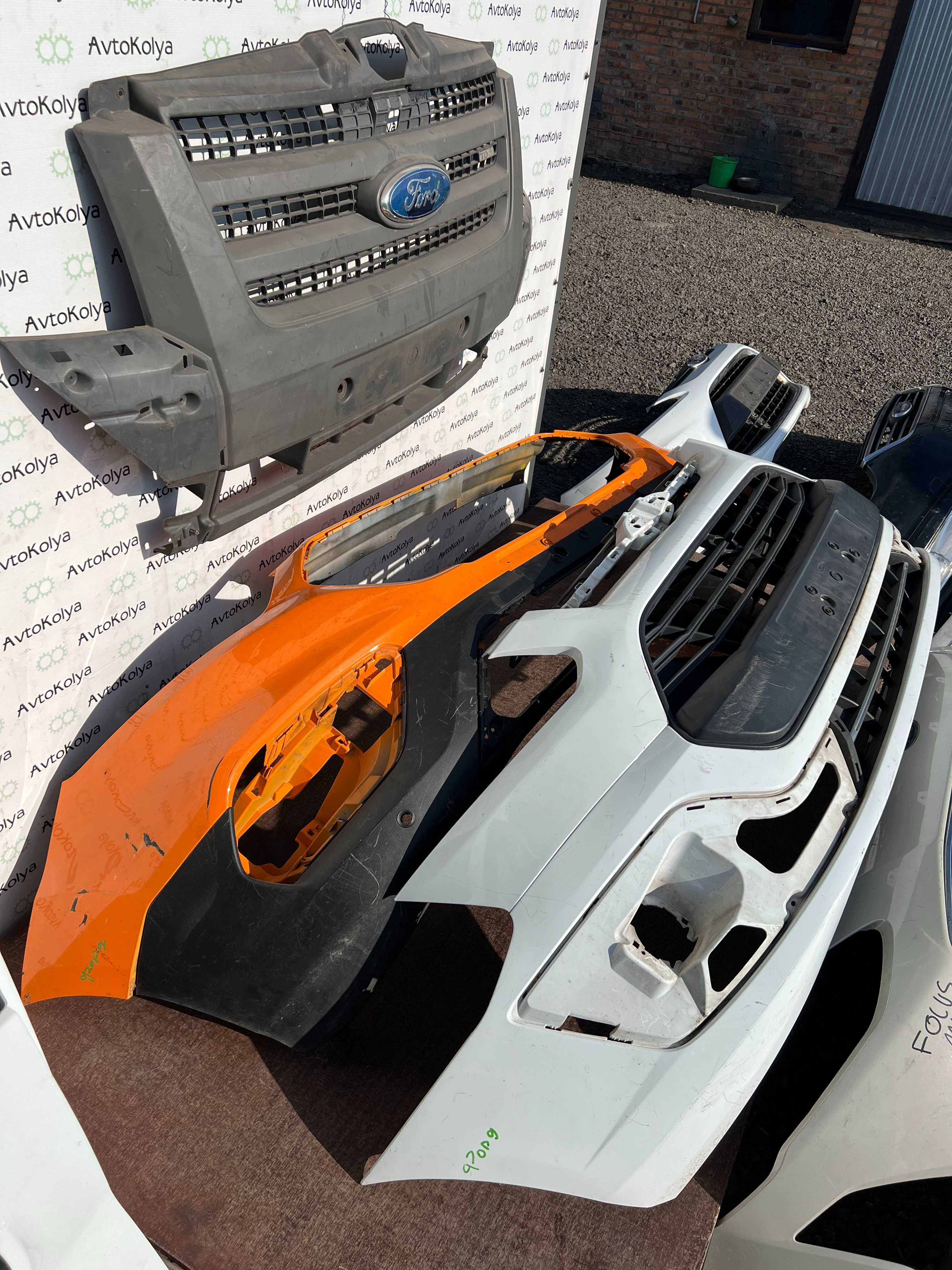 Бампер передній Ford Transit Custom Connect Focus Fusion Fiesta