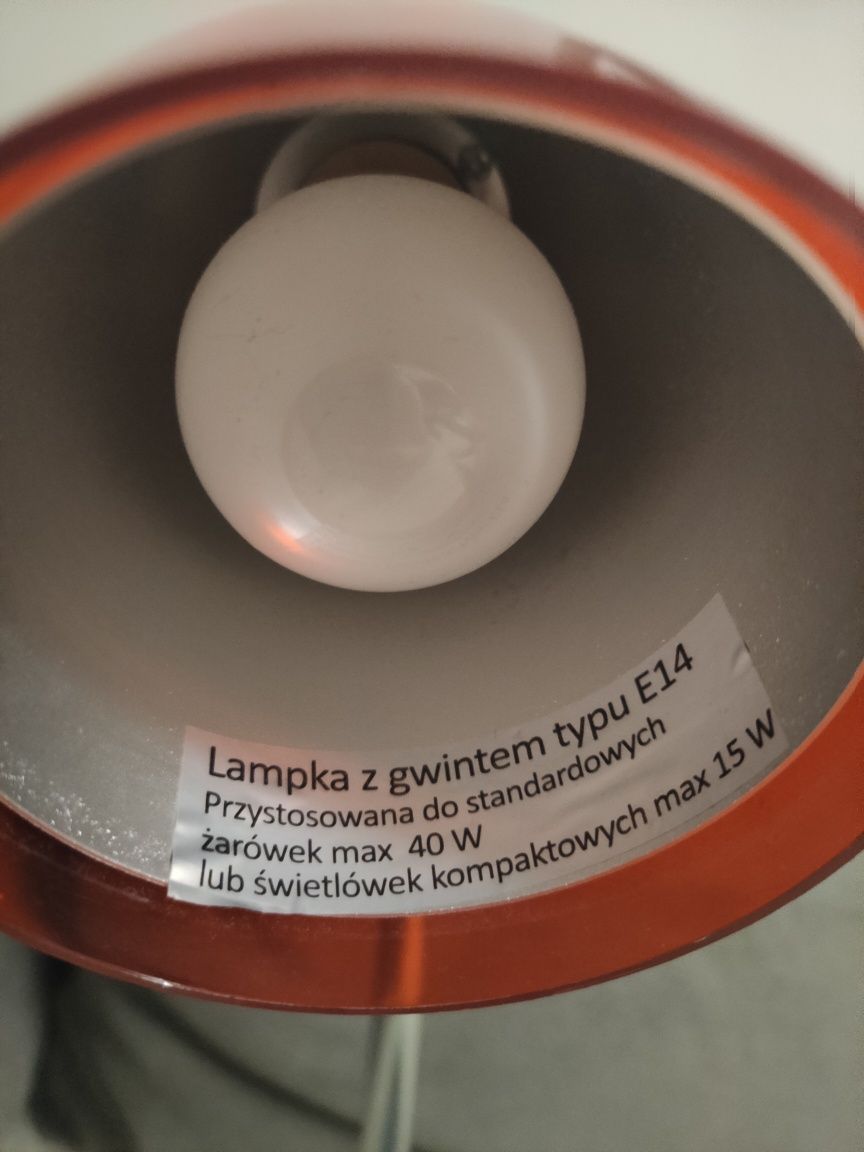 Lampka na biurko E14 stan bdb