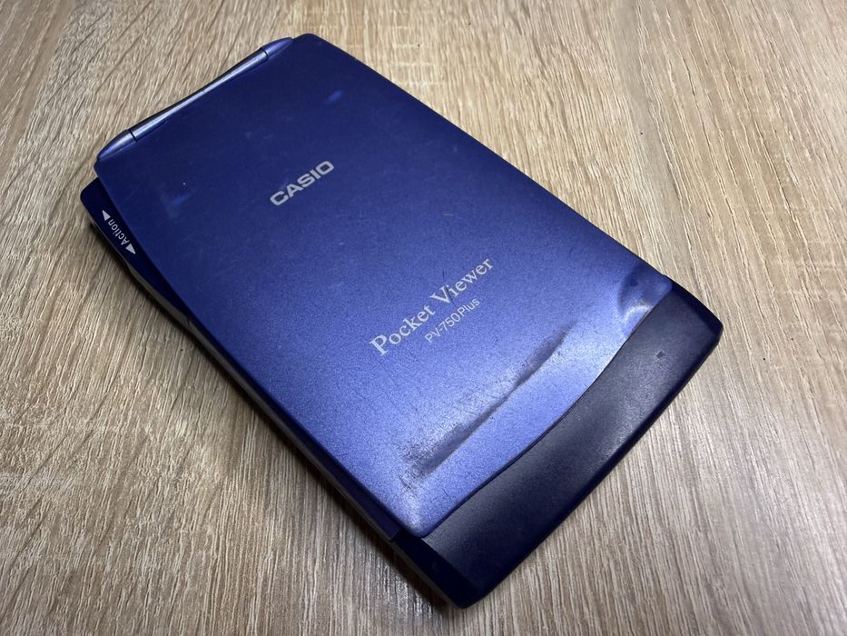 Casio organizer PDA Palmtop PV-750 plus Pocket Viewer