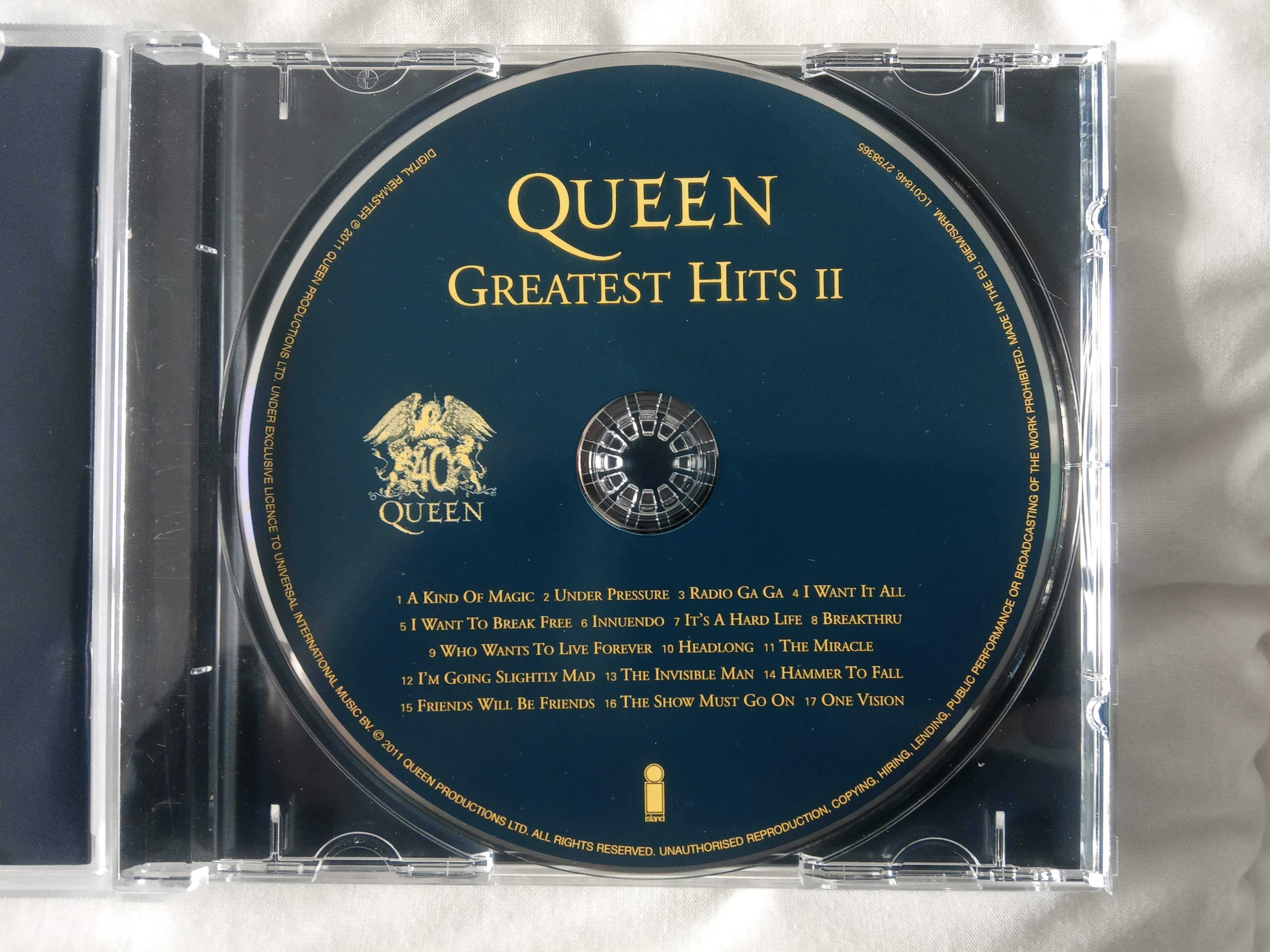 Queen – Greatest Hits I II & III - The Platinum Collection - Triplo CD
