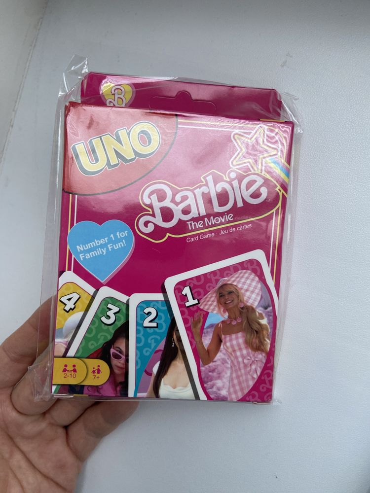 Barbie uno gra zręcznościowa karty barbie movie