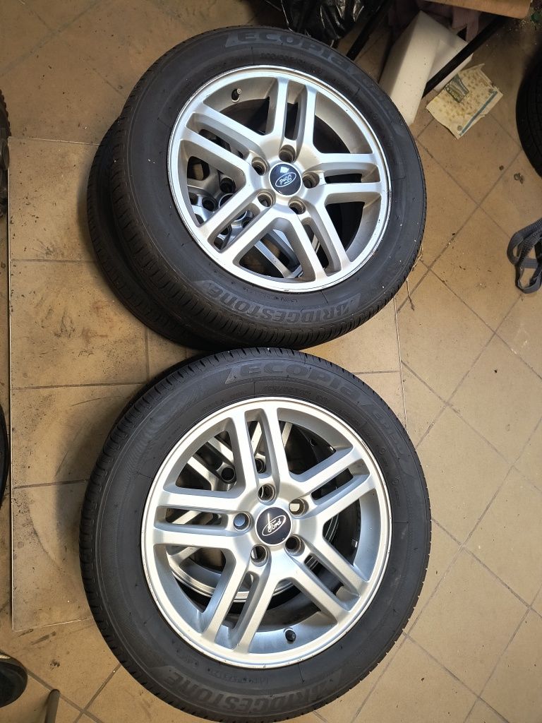 Koła Ford i opony bridgestone ep150 ecopia 205/55 r15