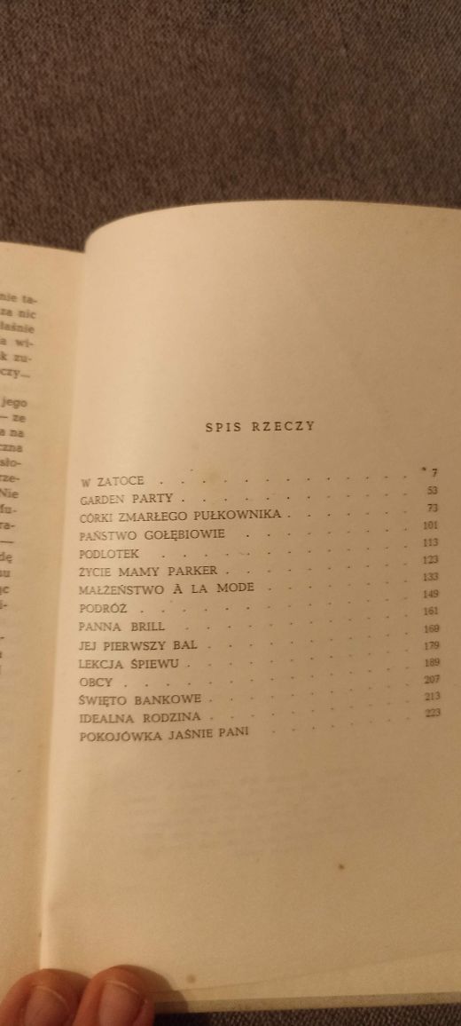 Książka Garden party Katherine Mansfield