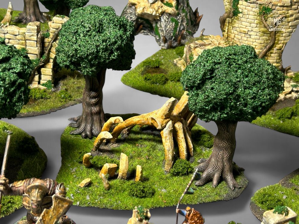 Zestaw Makiet do gry Bitewnej Age of Sigmar Me LotR SBG wh40K Aos