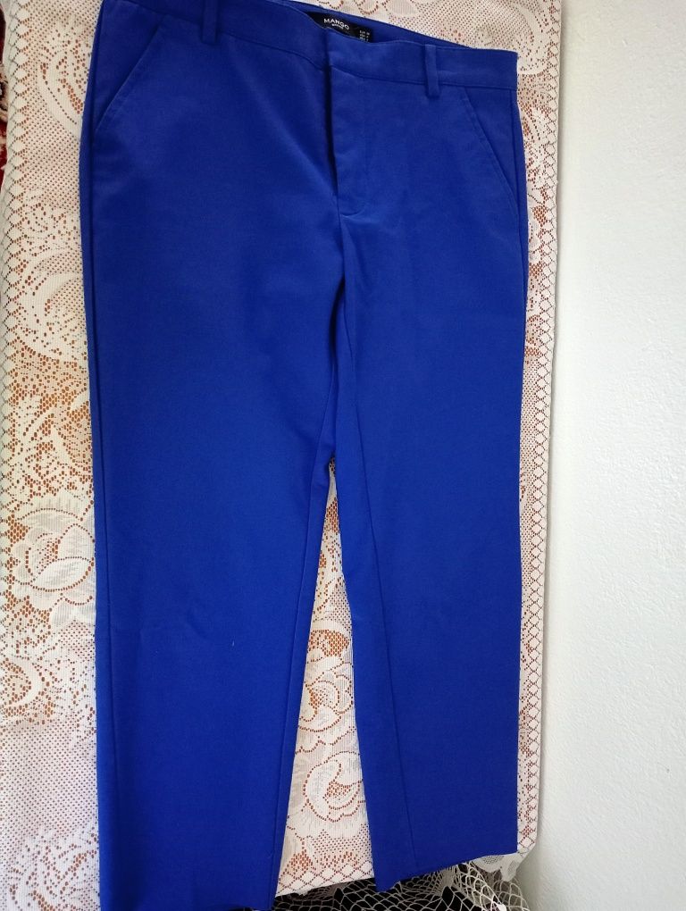 Eleganckie spodnie niebieskie