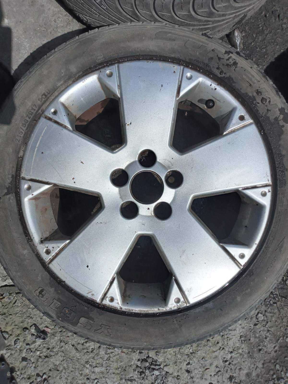 Диски комплект Титани R17 Opel Vectra C