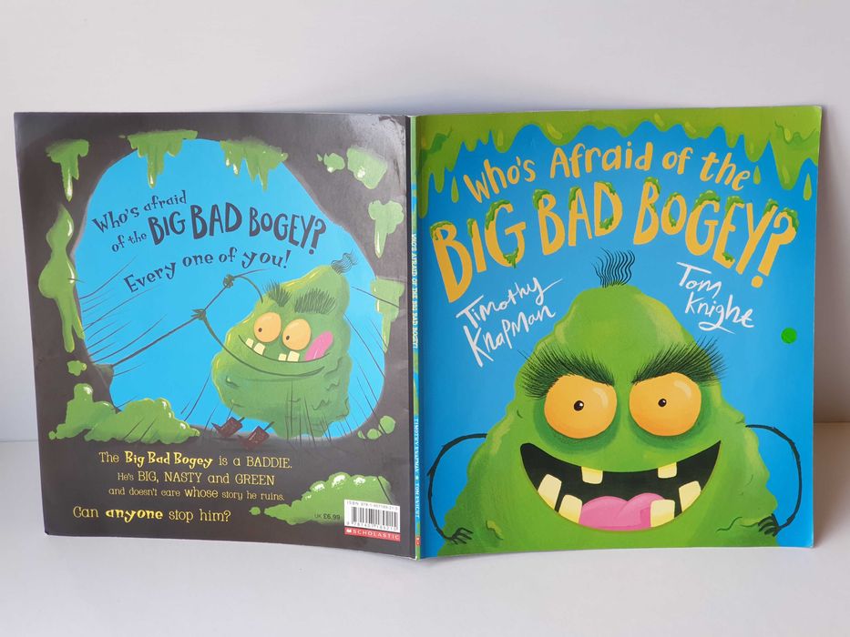 англійською книжки дітей  Who's Afraid of the Big Bad Bogey?