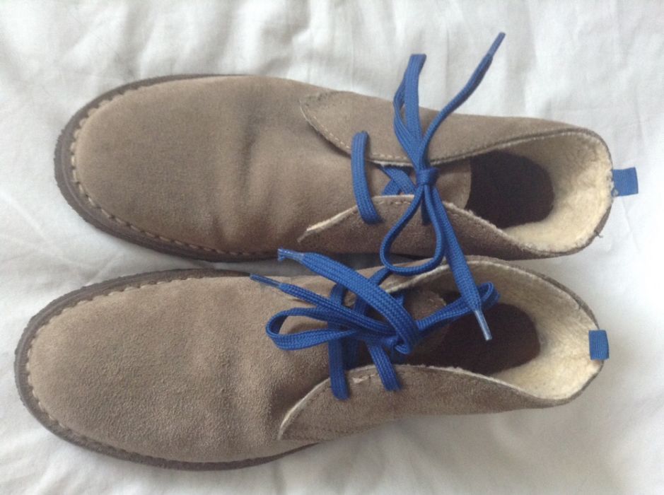 Ботинки дезерты утеплённые мехом Tremp. Италия. 37,5(24,5 см)