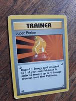 Karta Pokemon 1999/2000 "Trainer" Super Potion