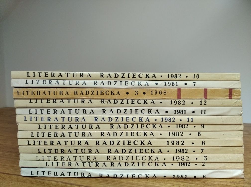 Literatura Radziecka_miesięczniki