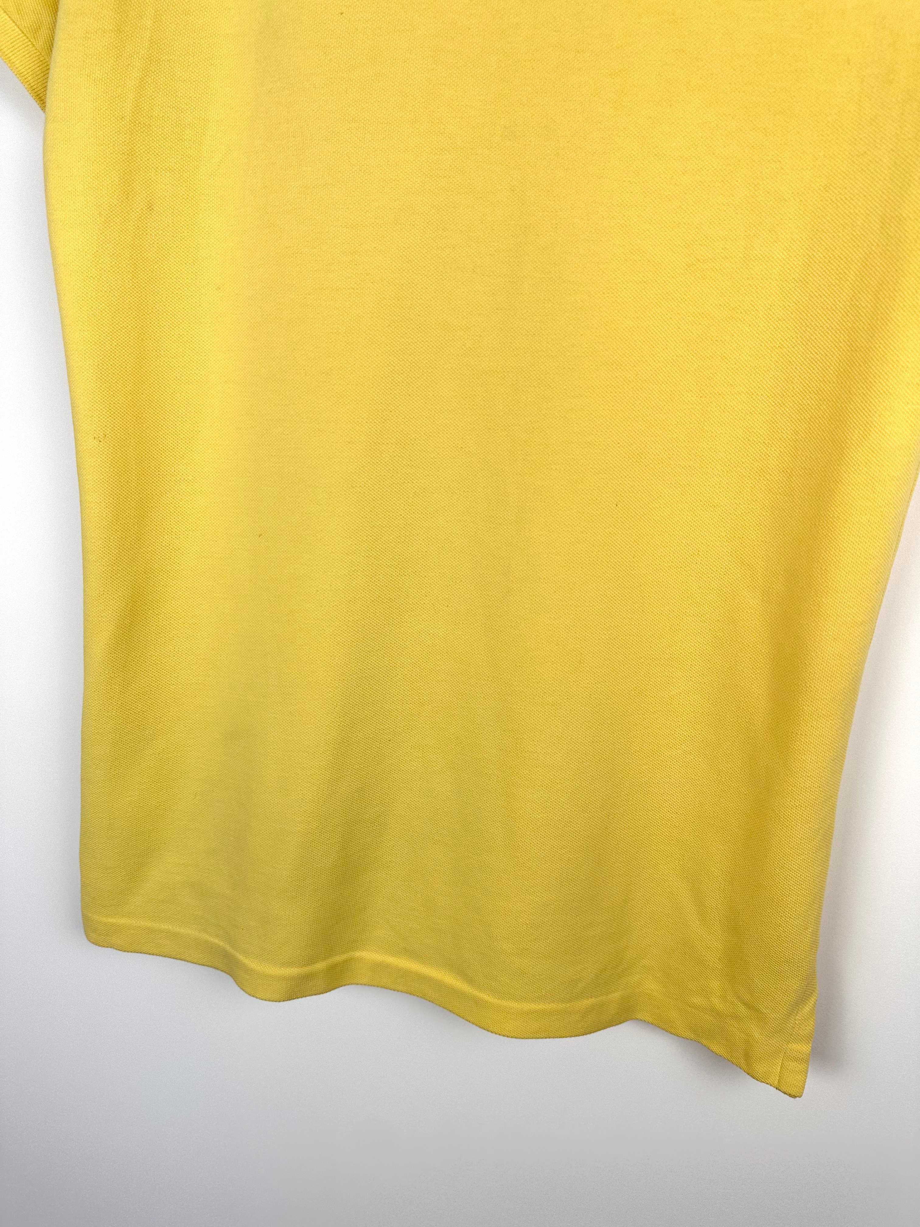 Koszulka Polo Ralph Lauren vintage żółta męska r. M
