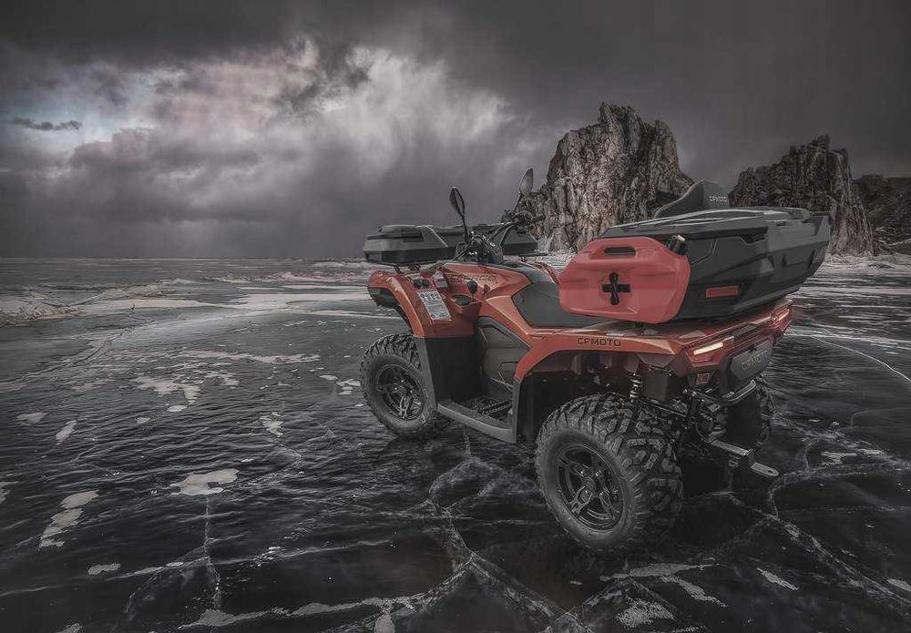 Kufer ATV GKA Cf moto 450 520 ROCZNIK od roku 2023 pod stelaż stalowy