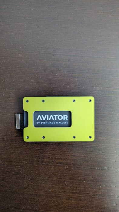 Carteira Aviator green