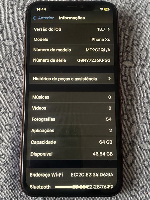Iphone XS convertido 14 pro