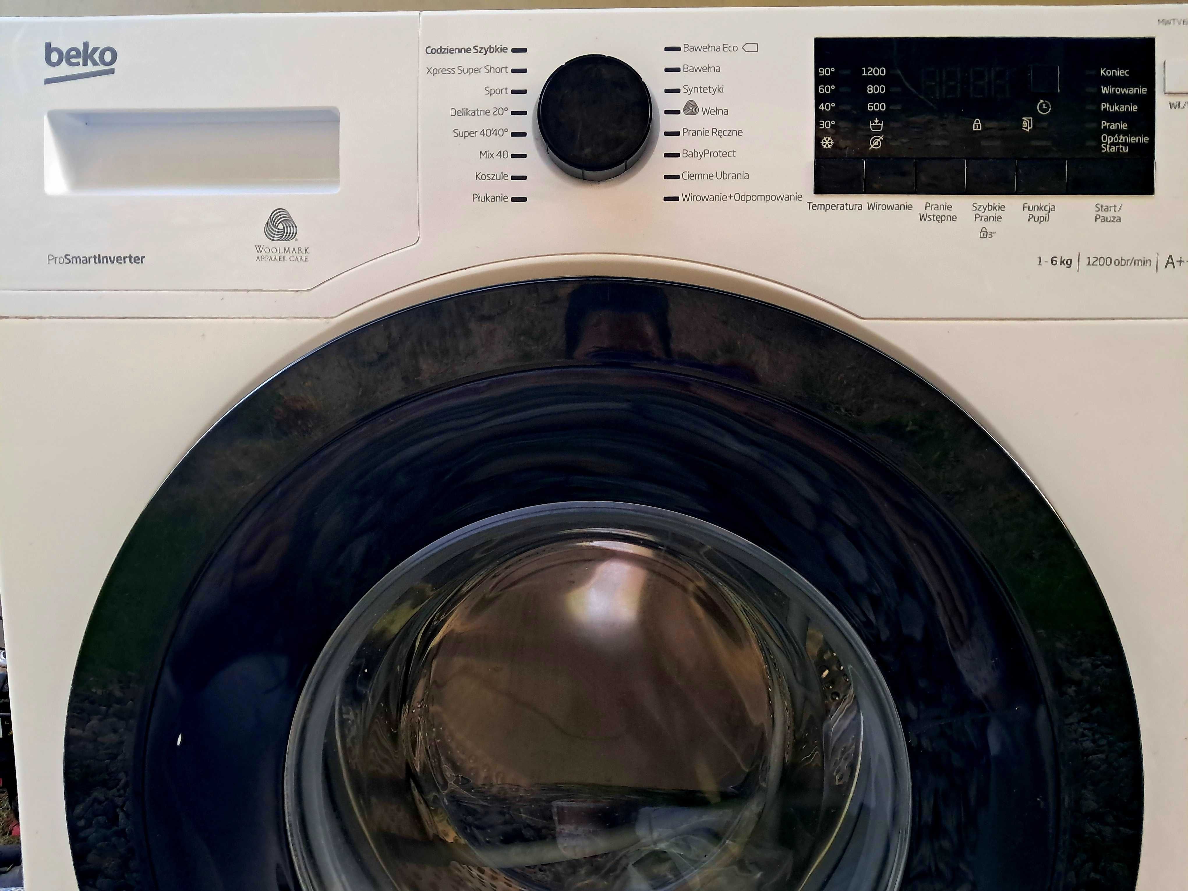 Pralka BEKO 6 kg załadunku/ 1200 Obr./min Możliwość transportu BDB