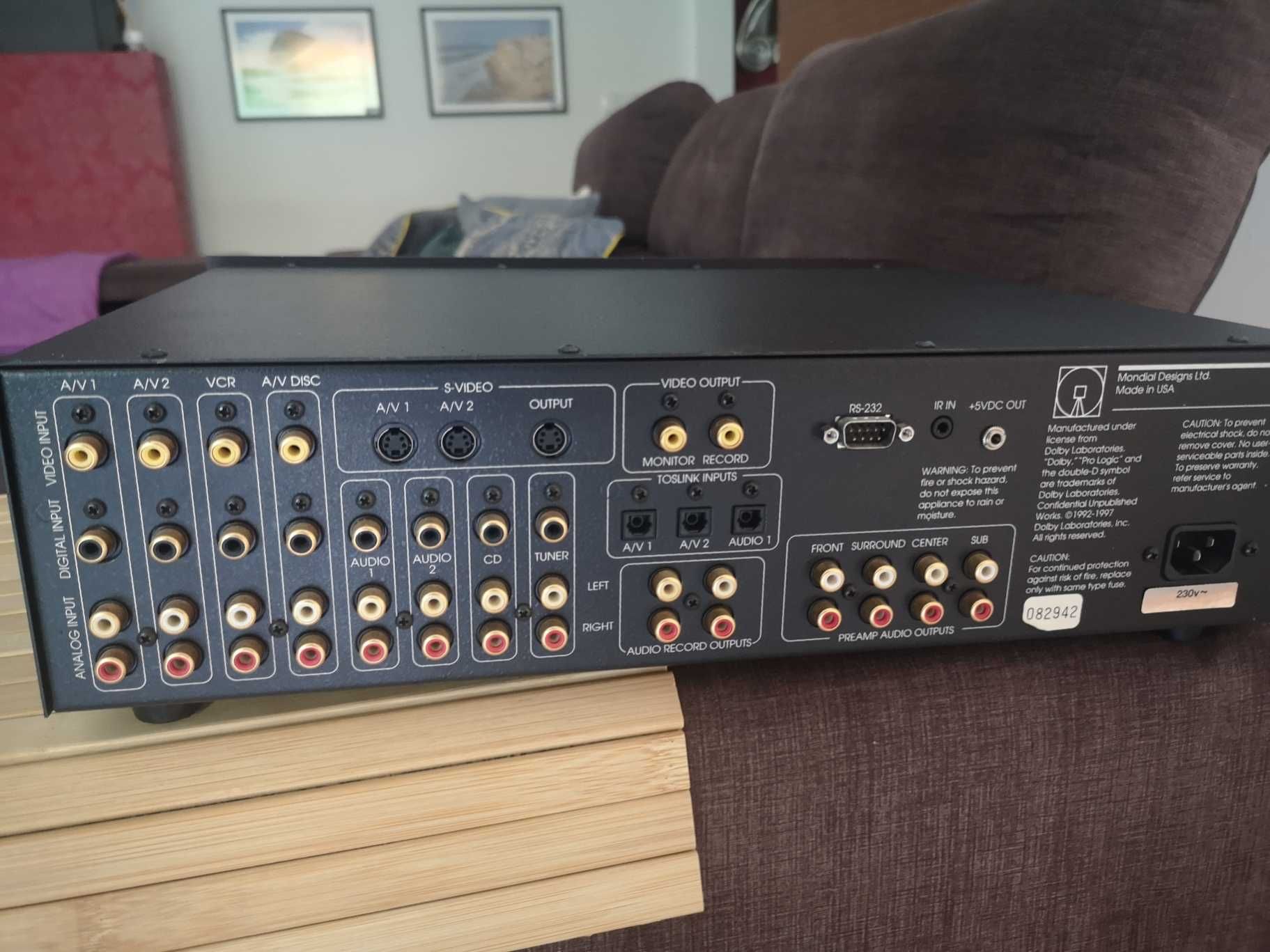 Acurus by Mondial Design ACT-3 Surround Processor