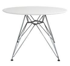 Стол NITRO 80*80  Signal Белый / хром