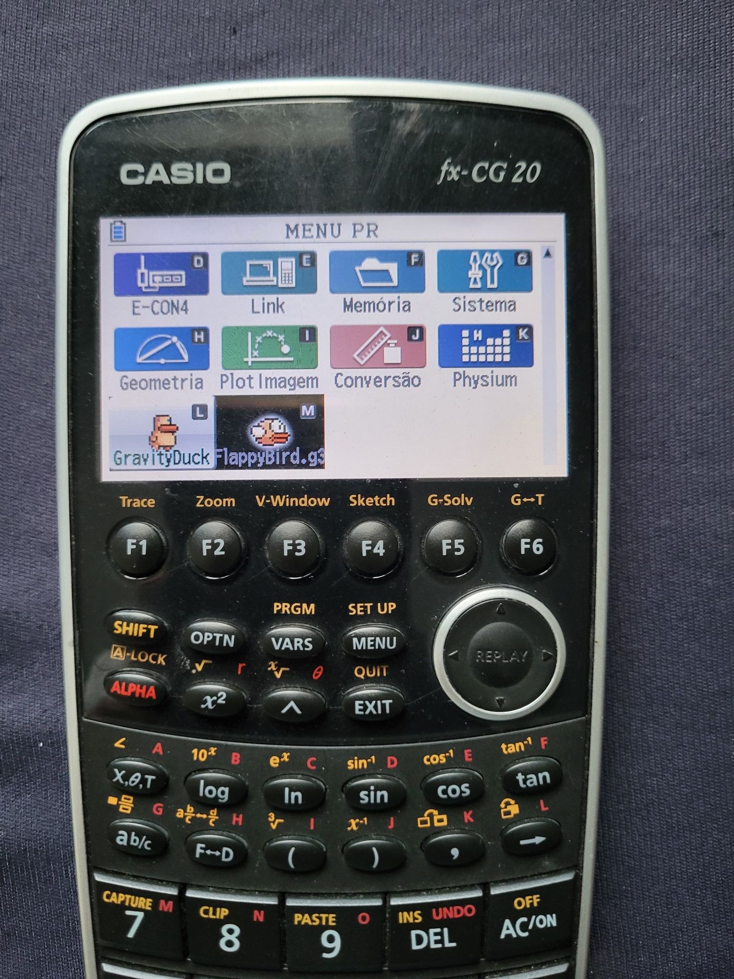 Casio Fx CG20 - muito bom estado