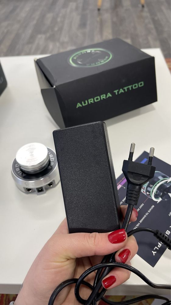 Блок живлення Aurora 1 Black для тату, татуажу