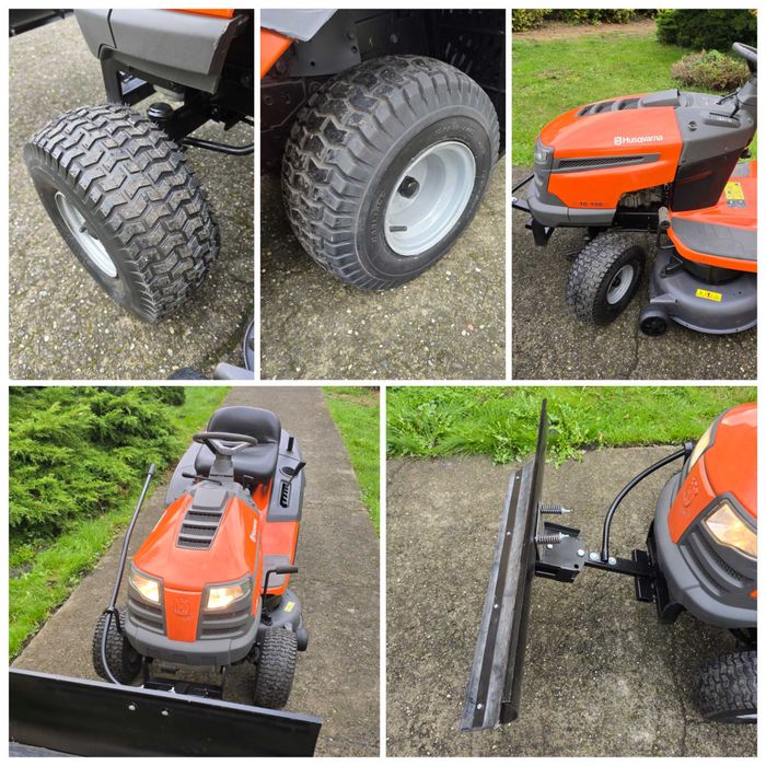 Traktorek kosiarka Husqvarna 15.5KM B&S Hydro Super Stan+ PŁUG POLECAM