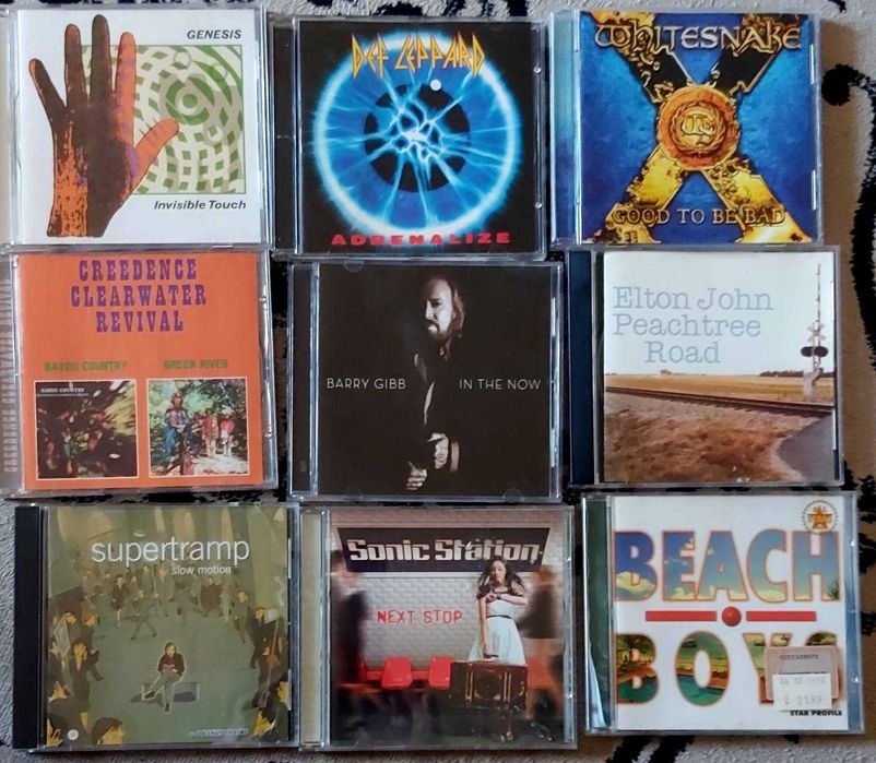 CD диски  из личной коллекции.Boston.Def Leppard.   Uriah Heep,