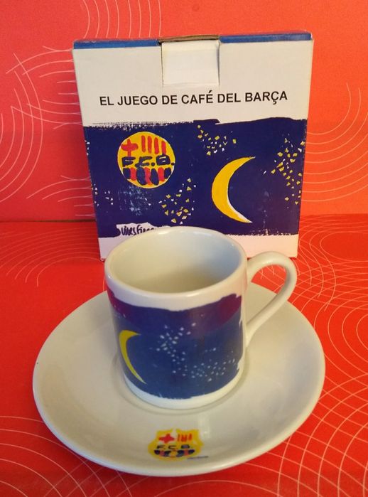 2 chávenas de café do BARÇA