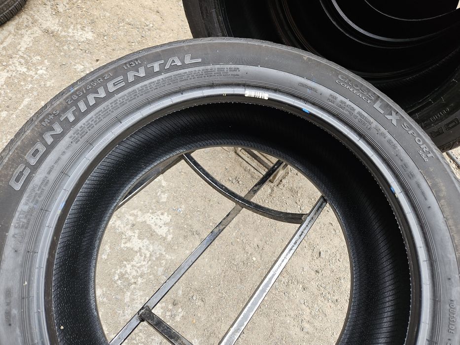 Шины БУ 285 45 R 21 Continental cross contact LX sport* run flat лето