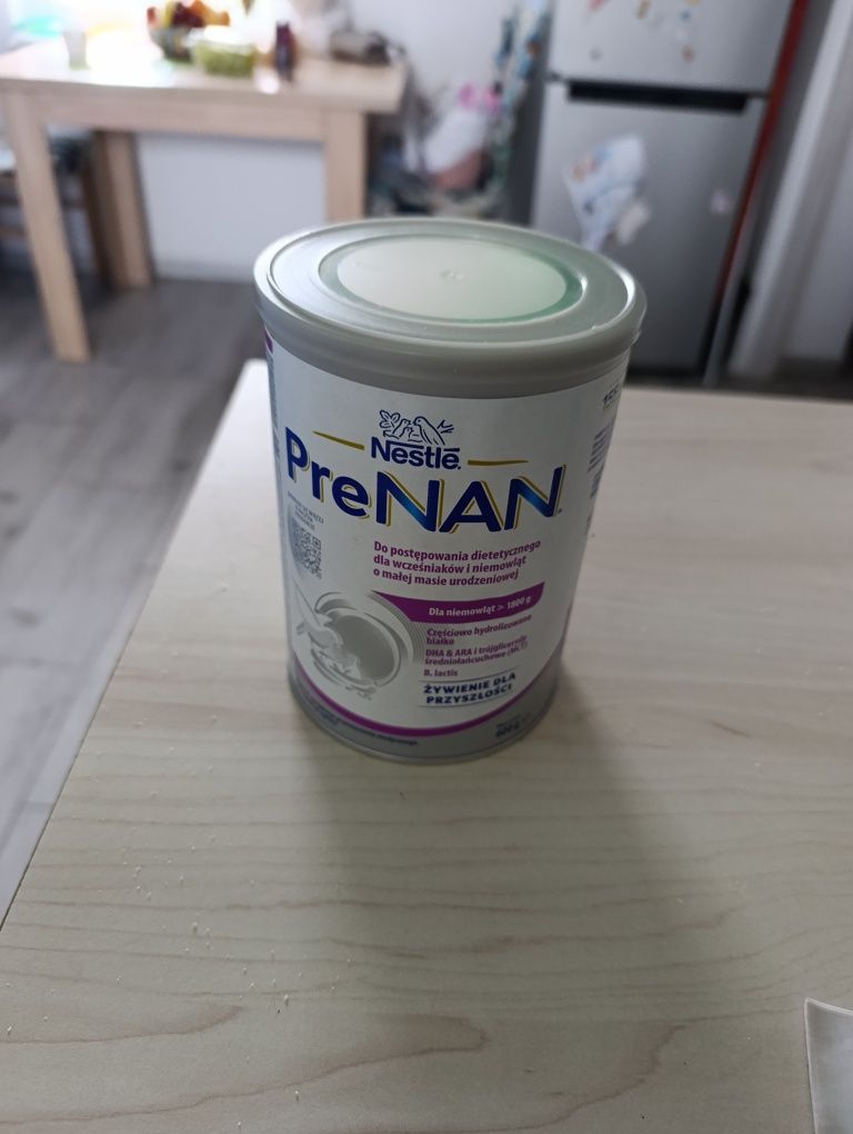 PreNan mleko modyfikowane Nan wczesniaki