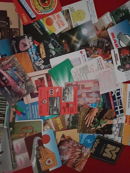 Calendários Décadas 80/90 e início Anos 2000