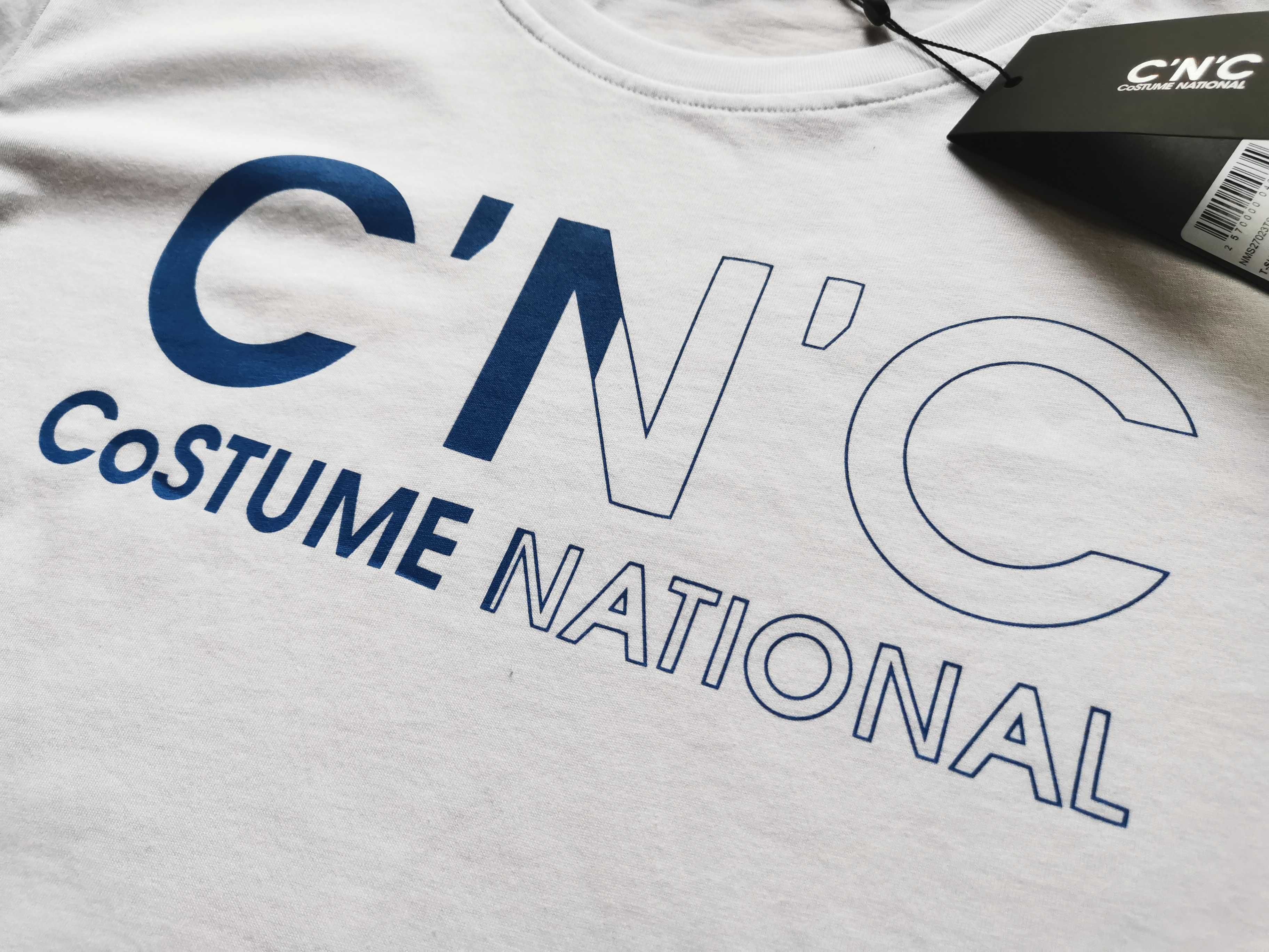 Costume National ekskluzywna koszulka t-shirt L / XL