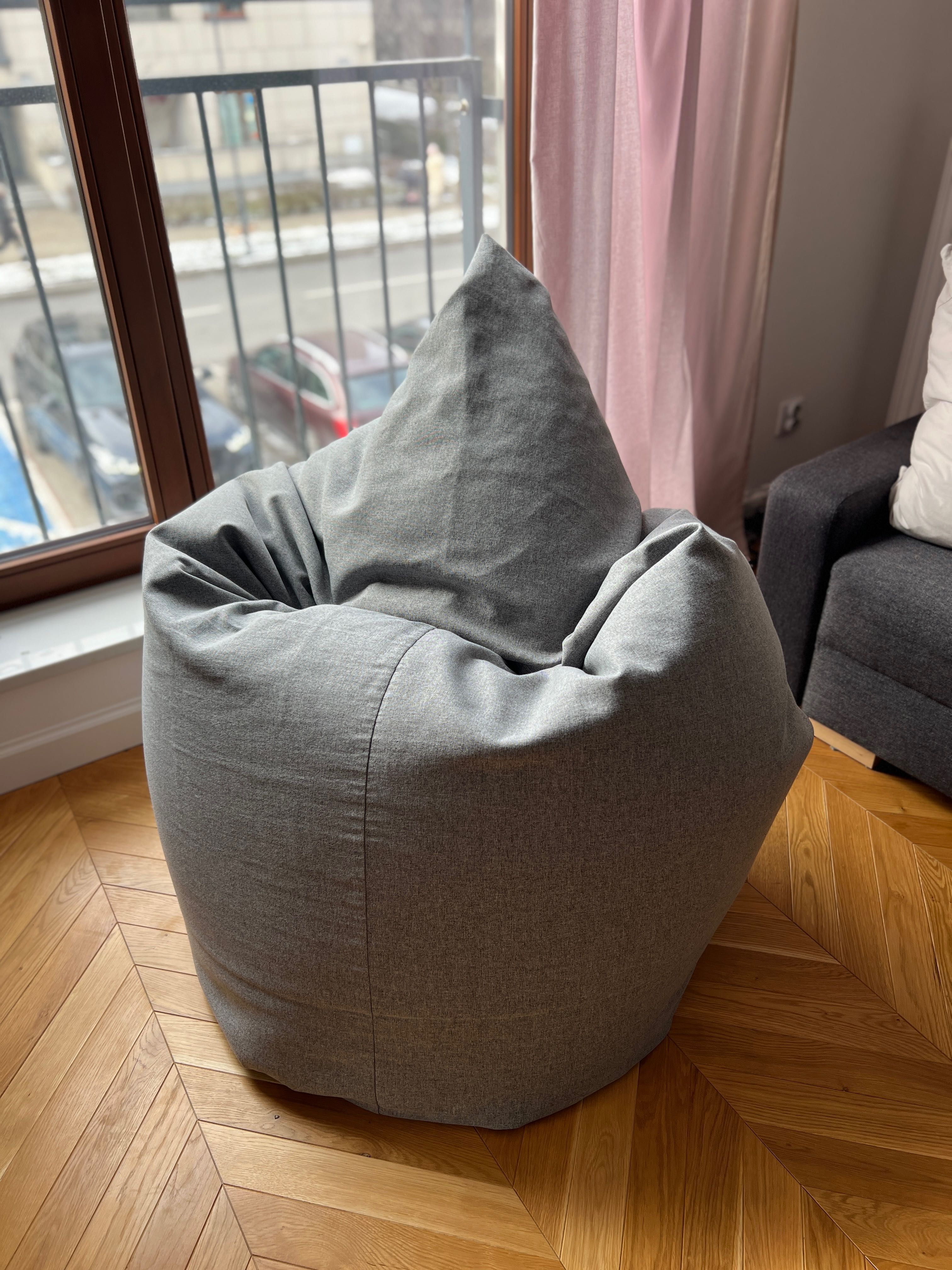 Pufa MIUKI Lula Line Zip - jak nowa! + dodatkowy granulat