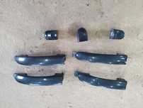 Klamka klamki zewnetrzne Vw Touran 04 rok 1.6 Fsi lakier LC9Z komplet