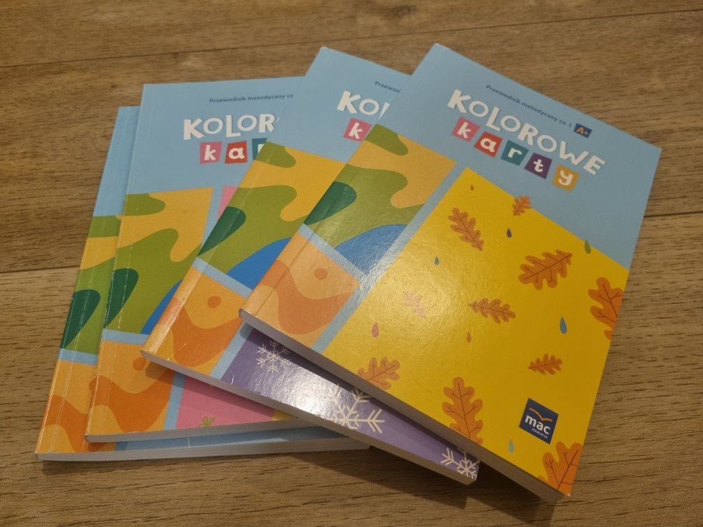Podręczniki metodyczne. Kolorowe karty A+